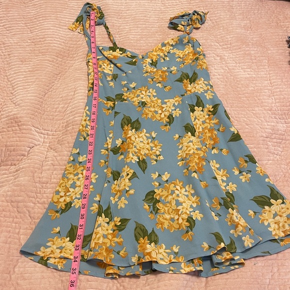 Reformation Niara Carmela Floral Print Dress NWOT - Picture 2 of 6